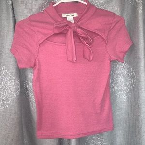 Cute Pink Top